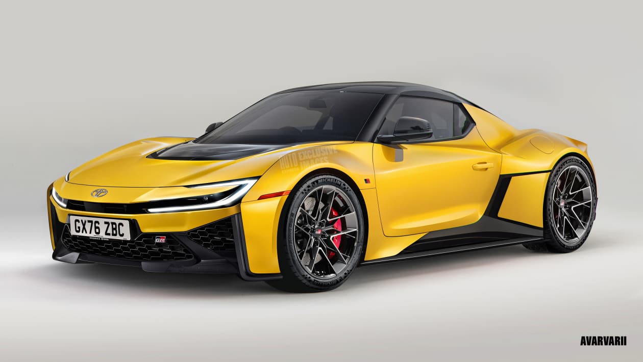 New Toyota MR2 Or Celica Thrilling Mid engined Sports Car Prototype 